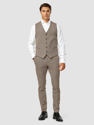 Essential Vest Almond