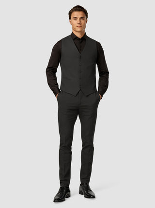 Essential Vest Asphalt Pinstripe