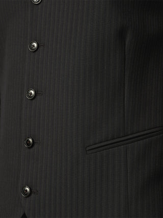 Essential Vest Asphalt Pinstripe