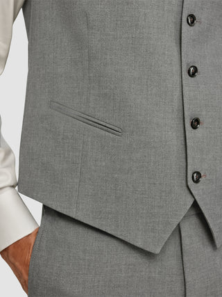 Essential Vest Dark Grey Melange