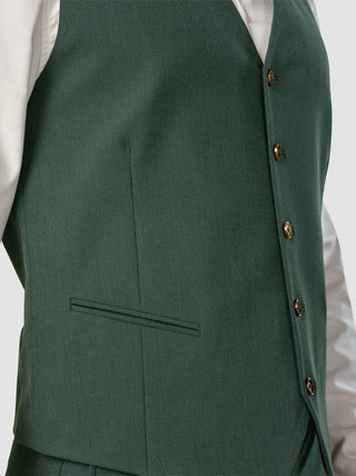 Essential Vest Pine Green
