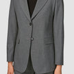 Essential Blazer Dark Grey Melange