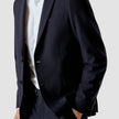 Essential Blazer Slim Midnight Blue