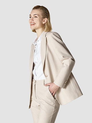 Essential Blazer Cream Latte