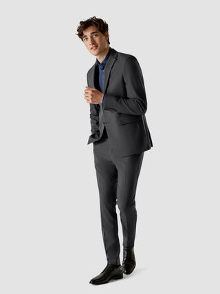 Essential Blazer Slim Dark Shadow