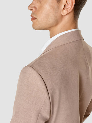 Essential Blazer Dusty Lilac Melange Slim