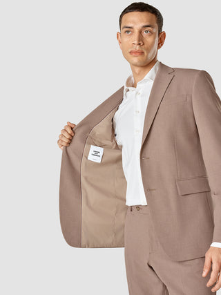 Essential Blazer Dusty Lilac Melange Slim