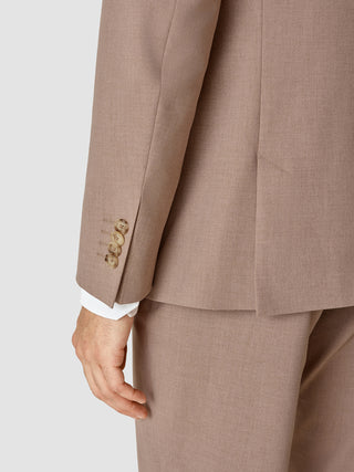 Essential Blazer Dusty Lilac Melange Regular