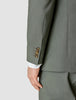 Essential Blazer Slim Green Melange