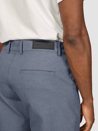 Essential Pants Regular Storm Blue Melange