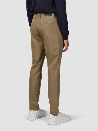 Essential Pants Regular Vintage Brown Melange