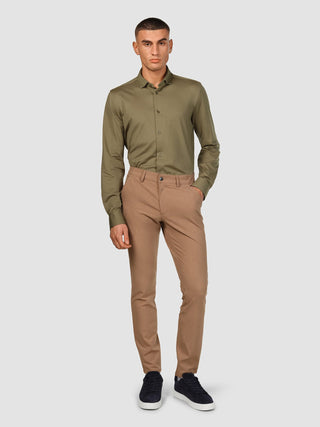 Essential Pants Regular Sand Melange