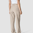 Essential Pants Straight Toffee Check