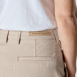 Essential Pants Straight Toffee Check