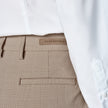 Essential Pants Tapered Toffee Check