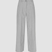 Essential Suit Light Grey Pinstripe Blazer & Wide Pants