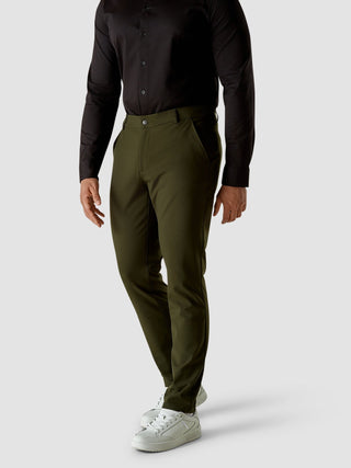 Essential Pants Regular Bavarian Green