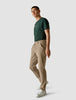Essential Pants Regular Plaid Khaki