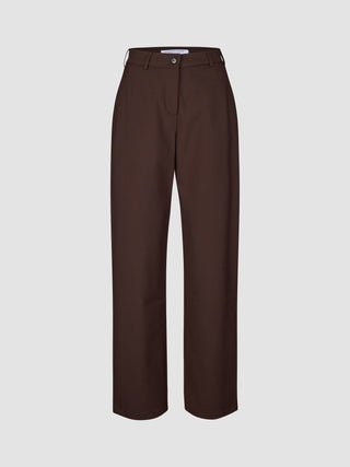 Women's Essential Pants Straight Espresso