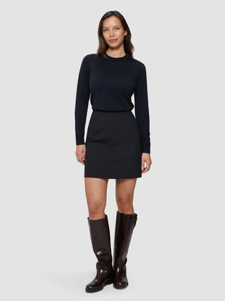 Women's Essential Short Skirt Black