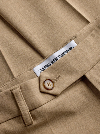 Essential Suit Pants Regular Sand Grain