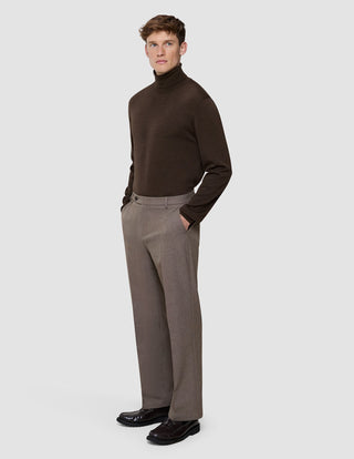 Essential Suit Pants Relaxed Fit Almond