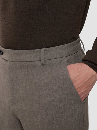 Essential Suit Pants Relaxed Fit Almond