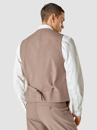 Essential Vest Dusty Lilac Melange