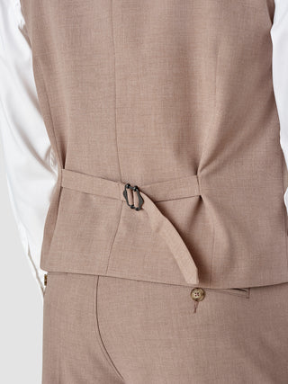 Essential Vest Dusty Lilac Melange