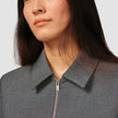 Essential Set Short Zip Jacket & Wide Pants