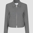 Essential Set Short Zip Jacket & Wide Pants