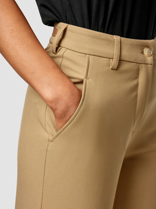 Essential Pants Straight Caramel