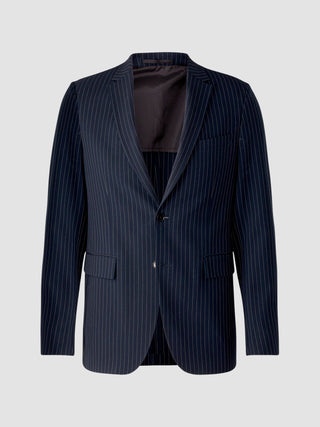 Essential Suit Navy Pinstripe