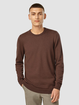 Everyday Knit Crewneck Espresso
