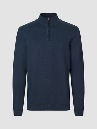 Everyday Knit Half Zip Navy