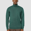 Everyday Knit Turtleneck Shadow Green