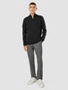 Everyday Knit Half Zip Black