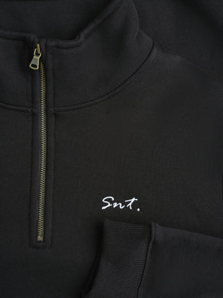Everyday Half Zip Black