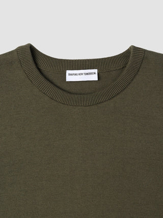 Everyday Knit Crewneck Nightfall Green