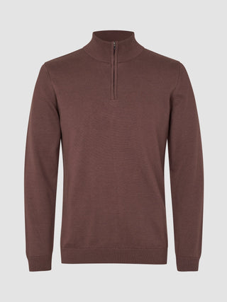 Everyday Knit Half Zip Espresso