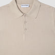 Everyday Knit Long Sleeve Polo Birchwood