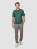 Everyday Knit Short Sleeve Polo Shadow Green