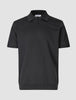 Everyday Knit Short Sleeve Polo Black