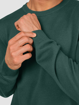 Everyday Knit Crewneck Shadow Green