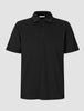 Evolve Pique Polo Black
