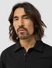 Evolve Pique Polo Black