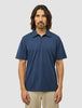 Evolve Pique Polo Navy
