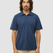Evolve Pique Polo Navy