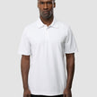 Evolve Pique Polo White