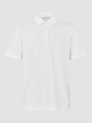 Evolve Pique Polo White